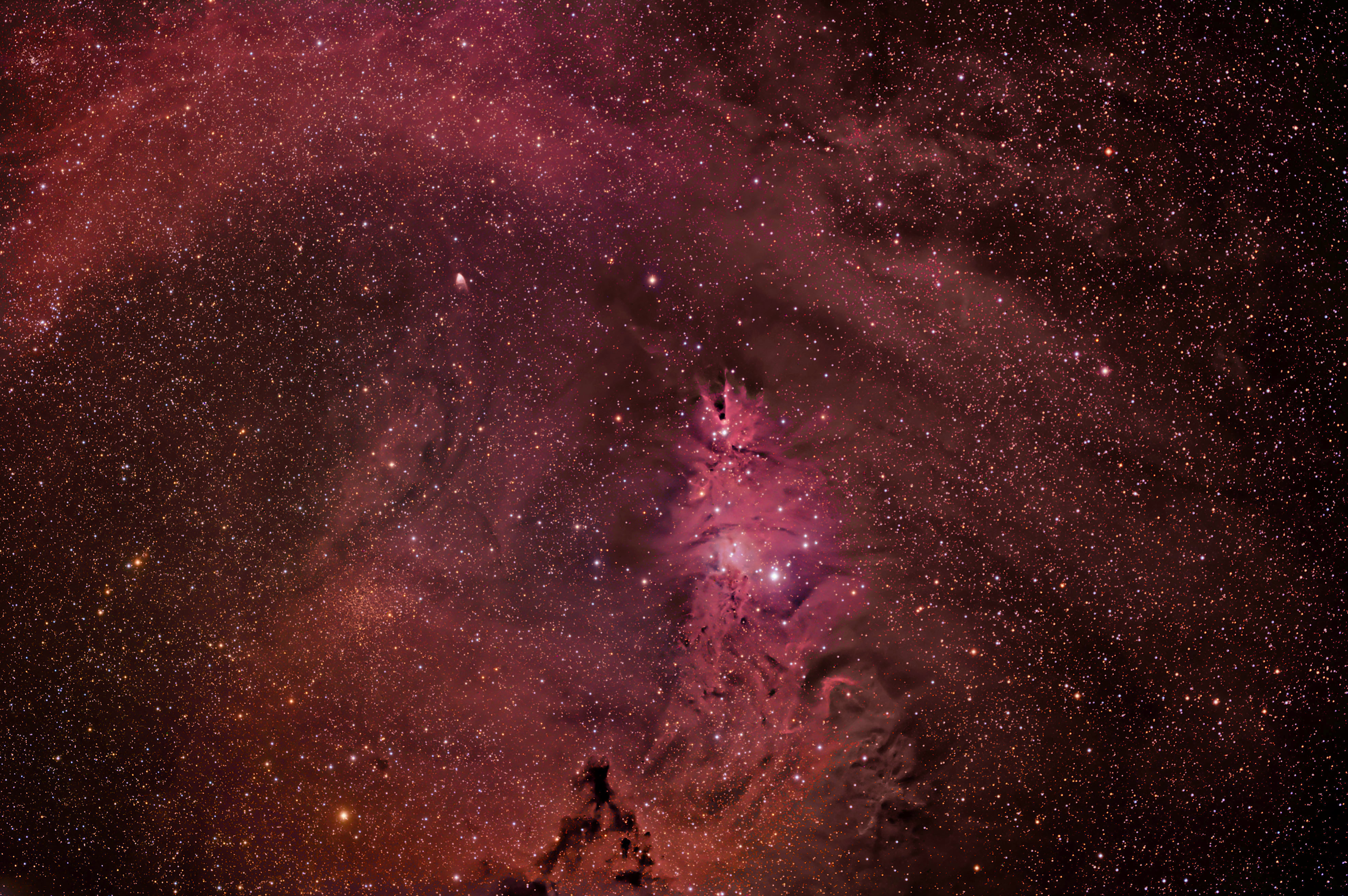 NGC2264 HaRGB Oct11
